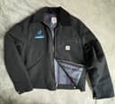 Carhartt Detroit Jacket Blanket Lined Men’s Medium J001 Blk Black NWOT