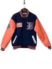 1919 Detroit Stars Baseball Negro League Varsity Jacket Headgear Classics XL