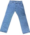 Levis 501 Men’s Denim Jeans 34x32 Medium Wash Button Fly