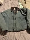 Carhartt J22 HTG Arctic Detroit Jacket Mens XXL Hunter Green USA 90s Vintage A+