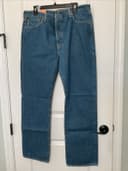 Levi's Men's 501 Original Fit Straight Leg Button Fly Jeans 36x32