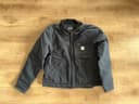 Carhartt Men’s Black Detroit Jacket L made in USA Blanket Lined