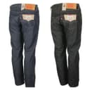 Levis 501 Original Shrink To Fit Button Fly Jeans Rigid Blue Black Jeans New