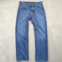Levis 501 Original Fit Jeans Mens 32x32 Medium Wash Blue Straight Leg Button Fly