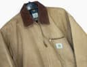 Vintage J01 BRN Carhartt Detroit Blanket Lined Jacket 50/2X Faded Brown