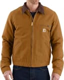 Carhartt Men's Iconic J01 Duck Detroit Jacket. Blanket Lined