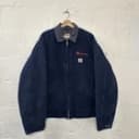 Vintage Carhartt X Budweiser Detroit Jacket “Dark Navy” J172 DNY Men’s X-Large