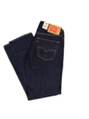 Levi's Men's 501 Original Jeans Dark Blue Indigo Rinse 005013408