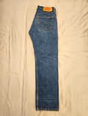 Vintage Levi's 501 Mens Blue Medium Wash Denim Straight Leg Jeans 32x32 5-Pocket