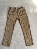 Levi's 501 Men’s Brown Medium Wash Denim Jeans 32W Straight 5-Pocket Button