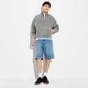 Men's Heavyweight Fleece 1/2 Zip Pullover Sweatshirt - Original Use