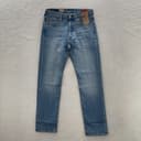 Levis 501 Jeans Mens 30x32 Blue Original Straight Button Fly Denim Grunge Cowboy