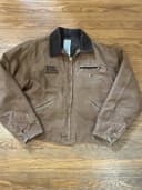 Vintage Carhartt J97 BRN Brown Blanket Lined Detroit Jacket XL Men’s 14806