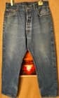 Levi’s 501 men’s blue denim jeans 37 x 27.5 relax straight