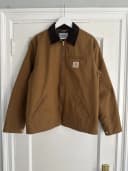 Carhartt WIP Detroit Jacket in Brown/Tobacco