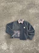 Charcoal Vintage Carhartt Detroit Jacket J128 CHR