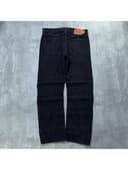 Y2K Black Levi’s 501 Grunge Straight Skater Denim Jeans