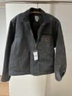 NOS 2015 Carhartt J97 GVL Blanket Lined Detroit Jacket Gravel XL NWT Deadstock