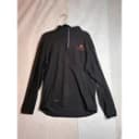 Arcteryx Mens Polartec Power Grid Fleece 1/4 Zip Pullover Black Large Arrowleaf