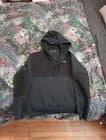 Origin U.S.A Half Zip Heavy Hoodie M Carbon